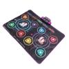 Omquot Electronic Dance Mat, Vibrating Lighting, Bluetooth Control for Home Use, Safe Materials, Dance Mat for Children, 41 x 31 Inches view 2