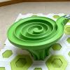 Large Spiral Track Element for Gravitrax, Extended Marble Run Spiral, Fits Original Curve Blocks, Fixed 45mm Height Expansion Piece view 2