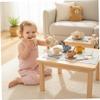 Neptuiby Tea Sets for Toddlers 3-5 Tea Set for Toddlers Party Set Educational Party with Silicone Teapot Cups Coasters with Serving Spoon for Girls and Boy. view 3