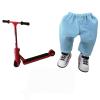 SUNGDOGIN Miniature Finger Scooters, Complete with Fingertip Pants and Shoes, Perfect As Party Favors Or Table Decoration view 1