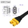 AS150U-F Female to AS150U-M Male Nylon Wire 30CM for Drone Model OEM Wiring Harness Silicon Cable Amass Plug Or Tube view 4