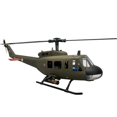 ZYHOBBY Roban RTF 470 Size UH-1D RC Helicopter Army Green GPS Auto Return Scale Model