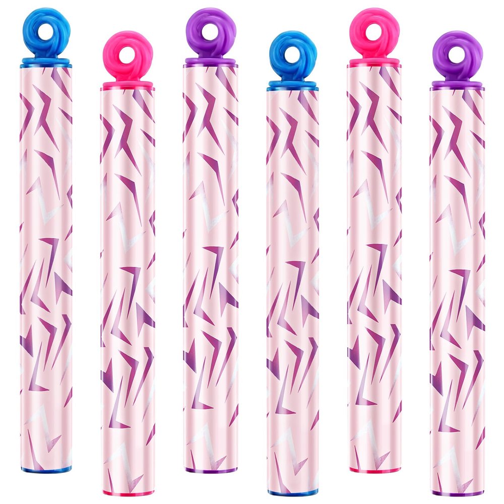 Rotatingpals 20 Pcs Pink Lightning Bubble Wands Pink Lightning Party Favors