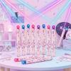 Rotatingpals 20 Pcs Pink Lightning Bubble Wands Pink Lightning Party Favors view 4