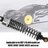 4PCS Aluminum Alloy CNC Hydraulic Shock Damper for HSP 1/10 RC Car, Replacement for 94101 94102 94103 94188 94108 with Smooth Ride and Lightweight Design (Silver) view 3