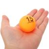 UBottey 30Pcs Numbered Raffle Balls 1-30, 1.57 Inch Orange Plastic Lottery Drawing Balls, Clear Printed Reusable Balls for Bingo Games, Party Raffles, Event Prizes and Classroom Activities view 3