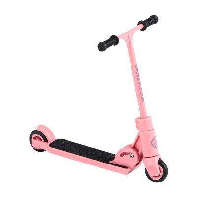 NexusPulse Finger Scooter - 2-Wheeled Scooter - Foldable Finger Scooter BMX with Brake | Finger Board Accessories for Teen | Educational Finger Toys | Non-Slip Fun Finger Skateboards (Pink)