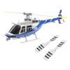 Daconovo RC Helicopter Tail Rotor Tail Rotor Assembly Set Balanced Lightweight Plastic Replacement Precise Fit Easy Installation with Stable Control for C138 view 2