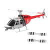 Daconovo RC Helicopter Tail Rotor Tail Rotor Assembly Set Balanced Lightweight Plastic Replacement Precise Fit Easy Installation with Stable Control for C138 view 3