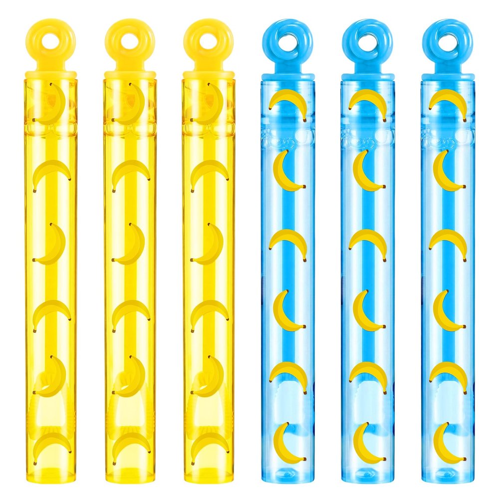 Rotatingpals 20 Pcs Banana Bubble Wands Banana Party Favors
