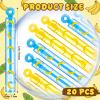 Rotatingpals 20 Pcs Banana Bubble Wands Banana Party Favors view 2