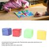 Rcniso Soft Game Cubes, Skin Friendly, Improve Coordination, Wipe Clean Soft Game Cubes with Storage Bag for Party Favors for Kids view 2