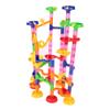 Vistreck 105pcs Plastic Pathway Brick Toy Set with Rolling Balls for Kids - Engaging E Onal Toy for Development (105PCS(678-7)) view 2