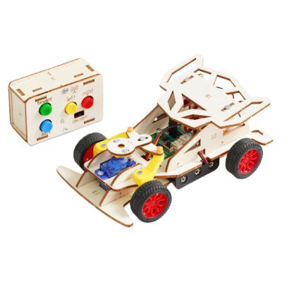 Creative Wood Remote Control Car Assembly Project for Learning Exercise Engineering