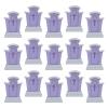 FESTFENDS 15pcs Miniature Tombstones Figurine: Mini Resin Gravestone Ornaments for Dollhouse Graveyard Scene Diorama Crafts Halloween Decorations Accessories view 1