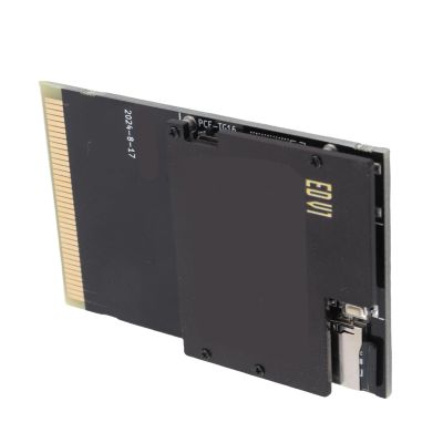 Domary 1000 in 1 Black Gold Flash Game Cartridge For PC Engine - Memory Card Support Up to 32GB - For TurboGrafx 16 Consoles