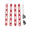 Components for MN 168 78 82 for LC79 1/12 RC Car Metal Chassis Fixing Rod Upgrade Frame Linkage Modifications Accessories(Red) view 1