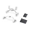 for WPL C14 C24 C34 C44 1/16 Metal Pull Rod Mount for Seat and Servo Mount Bracket RC Car Upgrade Parts RC Car Toys Parts(Silver) view 1