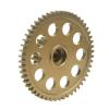 RC Modifications Spare Compatible with Tamiya Blackfoot Monster for Beetle 1/10 RC Car Upgrade Parts Accessories 17T 52T Aluminum Counter Gear view 2