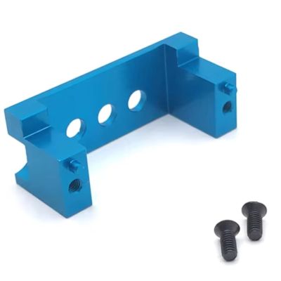 for WLtoys 144001 124016-17-18 124019 Remote Control Car Accessories Metal Upgrade RC Parts Servo Fixed for Seat Accessory Rc Accessories Parts(Blue)