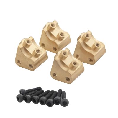 RC Car Upgrade Part for Axial for SCX10 II 90046 90047 4pcs Front and Rear Axle Mount Set Suspension Links Mount Stand Holder 1/10 RC Crawler Car Upgrade Parts