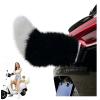 Remote Control Electric Car Tail, Adorable Cat Tail for Car, Rechargeable Plush Animal Moving Tails, USB Rechargeable, Fluffy Wagging Ornament, Universal Fit for Auto Trunk Bumper Decoration (#05) view 1