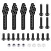 for Axial for SCX10 1/10 Metal Front Rear Suspension Shock Mount Lift Kit Adjustable Stand RC Crawler Car Upgrade Parts Rc Accessories Parts(Black) view 1