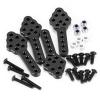 for Axial for SCX10 1/10 Metal Front Rear Suspension Shock Mount Lift Kit Adjustable Stand RC Crawler Car Upgrade Parts Rc Accessories Parts(Black) view 2