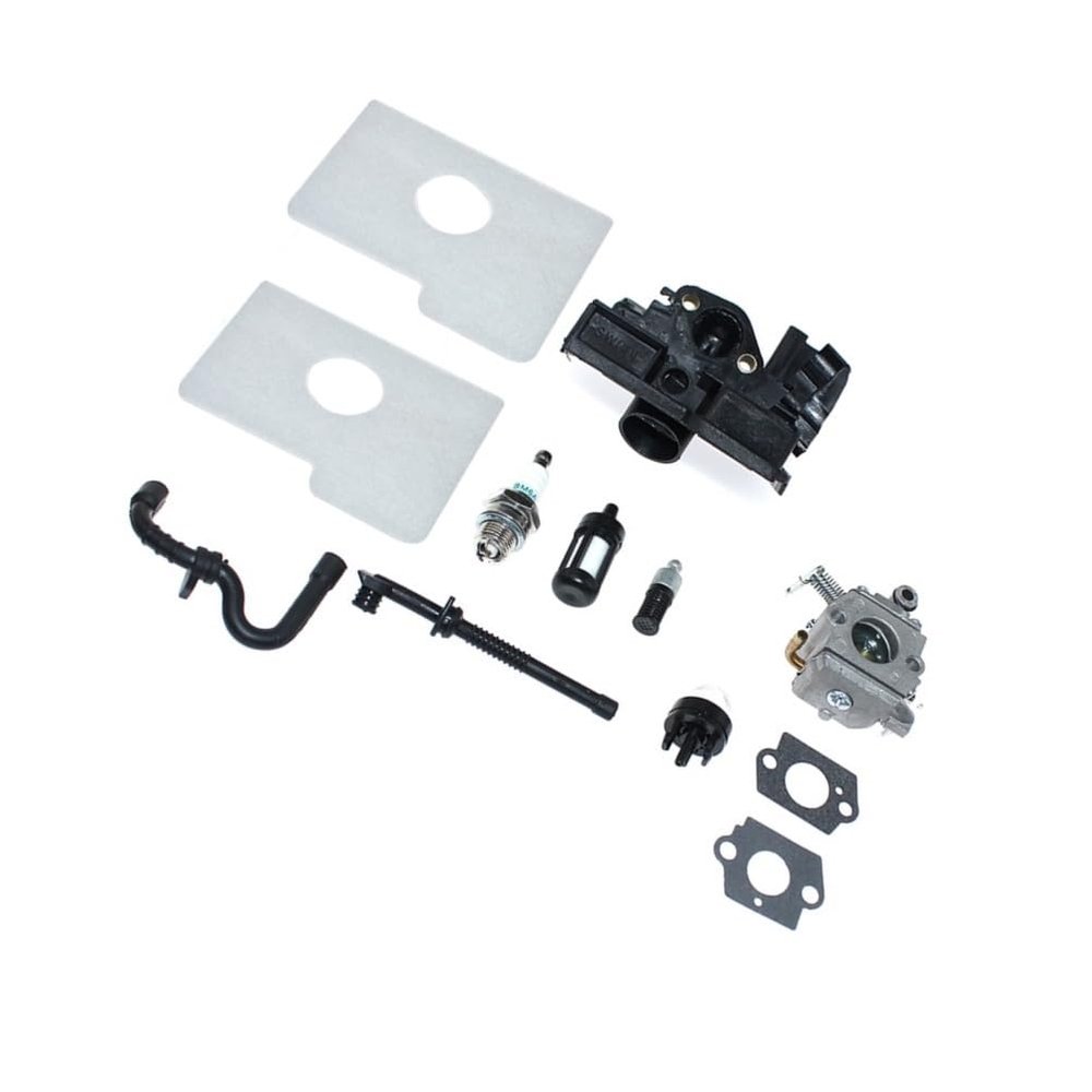 LUZDYJMG Air Filter Plate Housing Carburetor Fit for 017 018 MS170 MS180