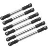 Rc Parts for Traxxas for Slash for Hoss for Rustler 4x4 1/10 Stainless Steel Turnbuckles Pull Rod Link Rod Steering Rod Set RC Car Upgrade Parts view 3