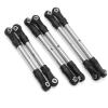 Rc Parts for Traxxas for Slash for Hoss for Rustler 4x4 1/10 Stainless Steel Turnbuckles Pull Rod Link Rod Steering Rod Set RC Car Upgrade Parts view 4