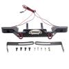 Rc Bumper Models Parts Compatible with Axial SCX10 III 90046 AXI03007 for Traxxas TRX-4 1/10 RC Crawler Upgrade Parts Metal Front & Rear Bumper view 4