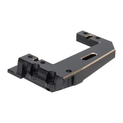 RC Modifications Spare Compatible with Vanquish H10 Optic 1/10 RC Crawler Car Upgrades Parts Accessories CNC Heavy Duty Brass Servo Mount
