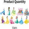 Cute Happy Birthday Cake Toppers, Cute Princess Cake Topper, Cartoon Birthday Cake Decorations, Perfect for Parties and Holiday Celebrations view 3