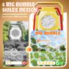 Belemar Bubble Machine Outdoor Toy for Kids, Large Bubble Holes, 320ml Tank view 4
