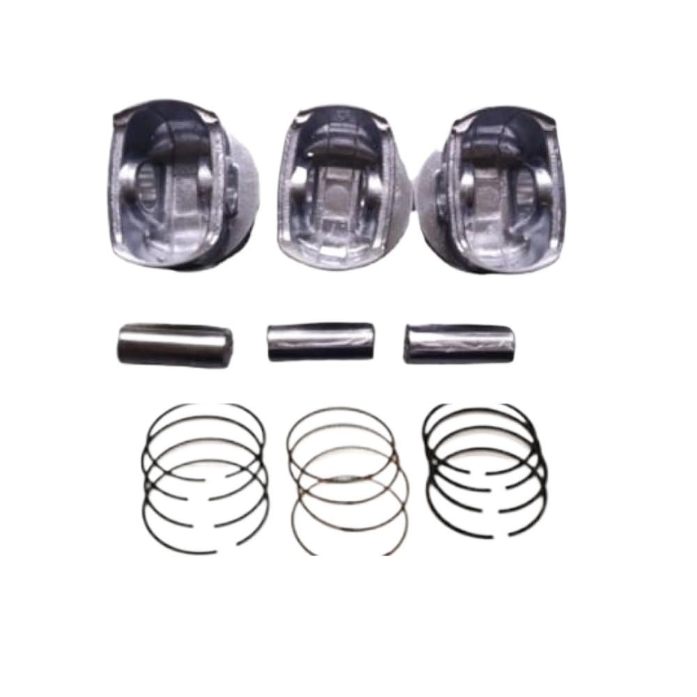 Engine Piston With Rings Set Compatible With F0(0.25)