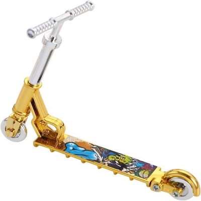 Senyango Mini Two Wheel Toys Tiny Fingerboard Scooters, Mini Finger Skateboards Toy, Finger Scooter Fingertip Movement Skateboard for Finger Training Finger Boards and Finger Bikes
