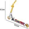 Senyango Mini Two Wheel Toys Tiny Fingerboard Scooters, Mini Finger Skateboards Toy, Finger Scooter Fingertip Movement Skateboard for Finger Training Finger Boards and Finger Bikes view 3