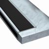 WAHHWF Cuttable Vinyl Stair Edge Protection Strips, Self-Adhesive Anti-Slip Stair Nosing, Suitable for Indoor/Outdoor Staircases(L-50m/164.0ft) view 1