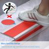 WAHHWF Cuttable Vinyl Stair Edge Protection Strips, Self-Adhesive Anti-Slip Stair Nosing, Suitable for Indoor/Outdoor Staircases(L-50m/164.0ft) view 3