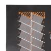 13 Pieces Parking Lot Model Set with Miniature Garage Mat Vehicle Scene Display Nonwoven Cloth PP Material Suitable for Collecting Playing Learning, Style E view 2