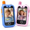 2.8" Video Walkie Talkies for Kids, 2 Pack Kids Walkie Talkie with Camera view 1