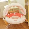 Pool Float for Kids Sun Protection Inflatable Water Raft with Canopy view 2