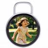 Wisoqu Digital Pin, 1.7 Inch Touch Screen LED Display, Rechargeable Magnetic Badge with 7 Color Light Effects and Fast Flashing Mode, for 15 Second Video view 1