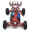 Rc Parts for Wltoys for 144016 144018 1/14 Metal Steering Assembly Servo Arm Servo Link Rod Set RC Car Upgrade Parts Accessories(Red) view 4