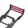 RC Cars Models Compatible with SCX10 for TRX4 for Dodge for Power for Wagon/Cliffhanger for LCG Front Bumper Approach Angle for 1/10 RC Crawler Body Part(Red) view 1