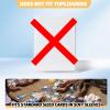 4 Pocket Ringless Side Loading Trading Card Binder, 160 Cards PU Fixed Page Zipper Card Album for TCG Sports Game Cards, Not Fit Top Loaders (Lake Blue) view 3