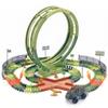 Dinosaur Race Track Toys for Boys 3-5, Flexible Car Track Set with Giant Loop, Dinosaur Adventure Race Cars Playset for Boys Age 4-7 Birthday Gifts view 1