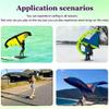 WYBYYDS Handheld Foil Wing Kite,5 Wing Foil Kitesurfing,Inflatable Wingsurfer Kite,has Storage Bag and Surf Leash,for Wind Wing Foiling, Surfing Snow Ski Water Play 4m view 3