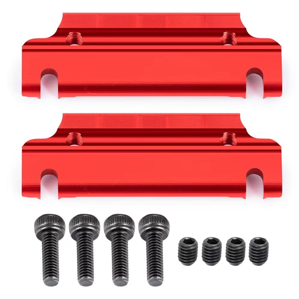 RC Modifications Spare Compatible with ARRMA for Kraton 1/8 RC Car Upgrade Parts Replacement Accessories 2Pcs Aluminum Alloy Anti-Tilt Fixed Mount
